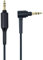 Replacement WH-1000XMA Aux Headphone Audio Cable Cord Compatible with Sony MDR-XB950BT MDR-1000X WH-1000XM2 WH-1000xm3 WH-CH700N MDR-100ABN MDR-1A MDR-1ADAC MDR-XB950N1 Wireless Headphones (Black)
