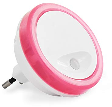 SCS SENTINEL HEC0050 Nachtlicht Zimmer des Babys schläft Baby elektrische Twilight Nacht-Dusk Sensing-Plug Light Night-Dark-HEC0050, Rosa