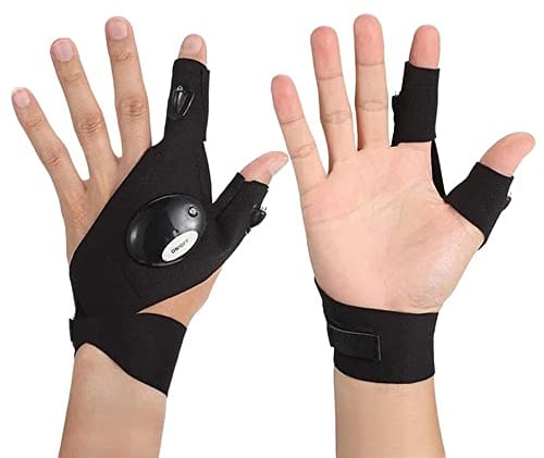 WondFans Homesup LED Gloves with Waterproof Lights (Left+ Right)