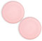 Myga Yoga Silikon Jelly Stützkissenpaar für Hände, Handgelenke, Ellenbogen, Knie und Knöchel | runde und rutschfeste Yoga Knieunterlage | 15 cm | Rosa