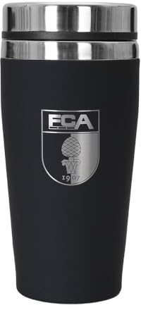 FC Augsburg FCA Thermobecher Becher Trinkflasche 450 ml