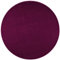 Teppich Boss - Nasty Floor Kurzflor Teppich Rund 133cm oder 200cm Ø, Farbe:Violett, Durchmesser:200 cm rund