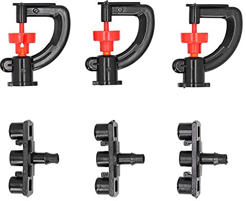 Boquilla Colgante Tipo G, Micropulverizador, Aspersor de Nebulización para Jardín, Kit de Riego de Invernadero Agrícola