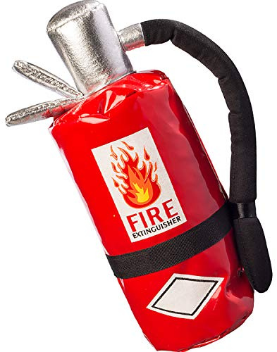 Orlob Fasching Damen Handtasche Feuerlöscher Tasche Feuerwehr Kostüm-Zubehör Karneval