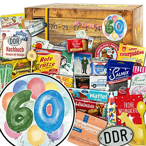 60 Geburtstag/Ost Adventskalender/Adventskalender für Opa 2024 2025