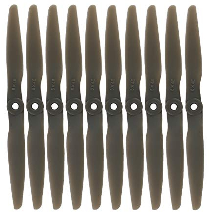 CESFONJER 10 Pcs APC Composite Propeller 6x4 E, RC Airplane Remote Control Aircraft Motor Efficient Blade 6040 Propeller