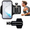 DN-Technology Armband Case For Samsung Galaxy Note 10 / Note 10 Pro Armband Case with Key & Card Holder for Running, Jogging, Walking, Sports, Exercise Armband Case for Note 10 / Note 10+ (BLACK)