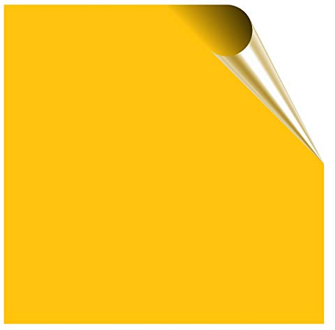 Bolsover Designs 25 x Dark Yellow Gloss Tile Stickers for 15cm x 15cm / 6 Inch Waterproof for Kitchen, Splashback, for Bathroom, Self Adhesive, Peel and Stick On, Removable for House Renters