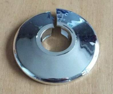 Be-Creative Radiator Pipe Collars Plastic Covers - Pack of 4, 22mm (Chrome)