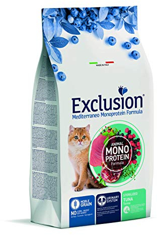 Exclusion Mediterraneo Noble Grain Sterilized Cat Thunfisch 1,5 KG