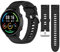 QULLOO Cinturino Orologio in Silicone per Xiaomi Mi Watch / S1 / S1 Active / S3 / S4 / Watch Color Sport/Watch 2/Redmi Watch 5 Active / 5 Lite, 22mm Ricambio di Cinturino-Nero