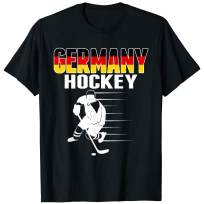 Deutschland Eishockey Fans Trikot Support Deutsche Hockey Team T-Shirt