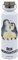 Mr. & Mrs. Panda Personalisierte Trinkflasche Pinguin umarmen - Personalisierte Geschenke, verknallt, Trinkflasche Mit Klappdeckel Und Wunschtext,
