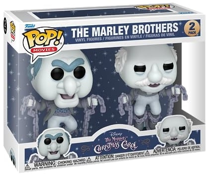 Funko Pop! Disney: The Muppet Christmas Carol - Robert Marley Brothers 2PK - The Muppets - Vinyl-Sammelfigur - Geschenkidee - Offizielle Handelswaren - Spielzeug Für Kinder und Erwachsene
