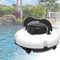 Aspirateur De Piscine Automatique, Robot Nettoyeur De Piscine Entièrement Automatique, Nettoyeur Sous-Marin À Escalade Murale pour Piscine À Fond Plat Et Incliné Jusqu'à 18°