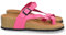 shoes&blues.es 73155-Sandalia Mujer de Esclava con Cuna Bio, planta anatomica y hebilla en el empeine. Primavera verano 2020.. Talla 37 Fucsia