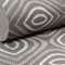 SOPHIE LAURENCE Light Charcoal Wallpaper Vinyl Geometric Textured Fork Weaving Effect Retro Vintage Wallpaper
