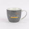 La Vida Maxi Tasse aus Porzellan Fröhliche Weihnachten grau weiß gold 400ml