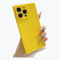 Hosgor Compatible with iPhone 11 Pro Max Case Square, Luxury Colorful Slim Case Protective Soft TPU Silicone Shockproof Edge Girly Women Case for iPhone 11 Pro Max 6.5inch (Yellow)