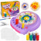 Paint Spin Art Machine Kit für Kinder, Kunst & Handwerk, Mal Spin Art Spielzeug-Kits für Jungen und Mädchen im Alter von 6, 7, 8 und 9 Jahren (Lila)