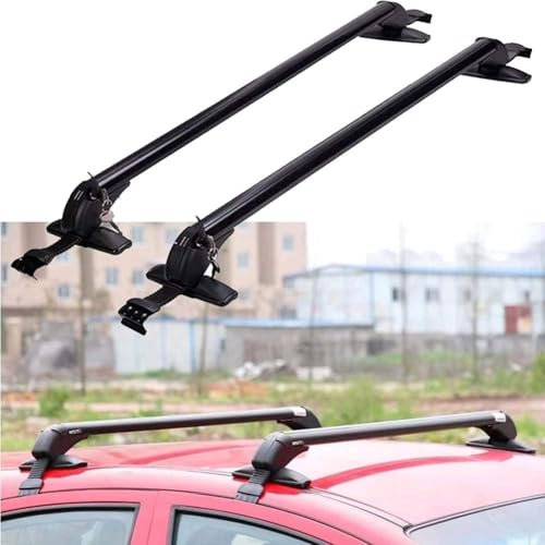 LVVBU Auto Aluminium Dachträger für Toyota Yaris 2005-2010 Dachgepäckträger Querträger Cargo Gepackträger Zubehör