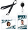 Uniclife 2 Pack ID Ausweishalter Vertikale & Horizontale Weiche Kartenhalter mit Einziehbarem Badge Reel Karabiner & Abnehmbarem Lanyard Waserdichter Kartenschutz Fall für Büro Schule Krankenschwester