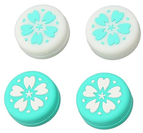Tapas de Joystick de Repuesto de Silicona, Elegantes Tapas de Agarre de Pulgar Antideslizantes para Consola de Juegos (Naroote5pawftukx8-11)
