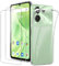 KUSINHOKA Coque pour Umidigi G9 5G/G9A/G9C/G9T + [2 Pièces] Verre Trempé, [Antichoc] Transparent Silicone Étui de Protection, [Anti-Rayures] Mince Souple TPU Case Housse