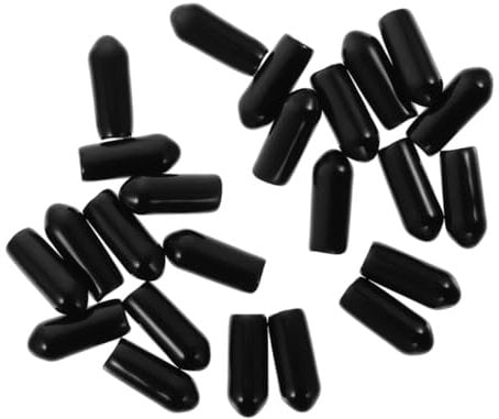 Didiseaon 100pcs Diy Hair Hoops Caps Headband Replacement Parts Hair Hoops Ending Parts Rubber Ends for Diy Crafts Narrow Headbands