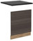 Vicco Façade de Lave-Vaisselle R-Line, Gris Noble, 60cm, PT Anthracite