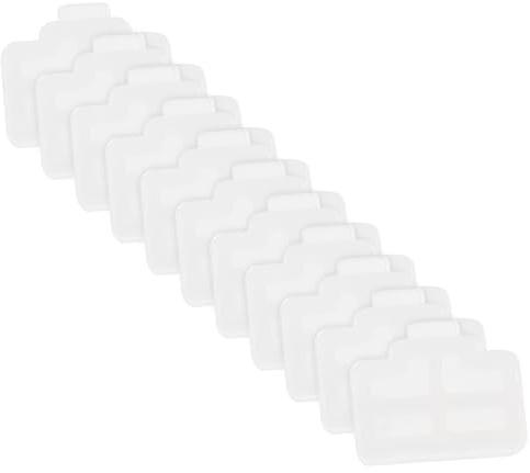 LIGIGWASH 50 Stück Weiße Rj45 Ethernet Anschlusskappen aus Silikon Wiederverwendbare Schutzkappen für Router und Netzwerkanschlüsse Verhindert Netzwerkausfälle