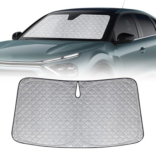 Parasol para Coche Parabrisas Reemplazo para Citroen C4 Picasso 2013-2022, Plegable Parasol para Parabrisas de Coche, Bloquea El 99% de Los Rayos UV y Mantiene Fresco El Vehículo