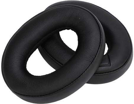 Fabater Replacement Ear Pads for Parrot ZIK 1.0 Headphones, Earpad Cushions with Softer Protein Leather, Noise Isolation Foam, Comfortable Wear Ear Cups Cover