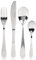 Russell Hobbs COMBO-1902 Besteck-Set, 48-teilig, hochglanzpolierter Edelstahl, spülmaschinenfestes Besteck, Geschirr für 12 Gedecke, stark, leicht, elegantes London-Design, 15 Jahre Garantie