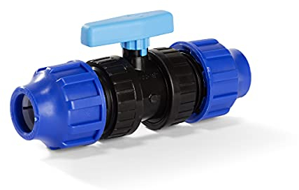 H2O-Flex Raccordo a morsetto in polipropilene, 32 pezzi, per tubo in PE, 32 mm, DVGW