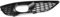 Rechte (Beifahrerseite) Seite Auto Untere Nebelscheinwerfer Gitter Blende Geill Ersatz Für Audi Q7 S line 2010 ~ 2015 Auto Frontstoßstange Untere Front Bar Grille Grill Halterung