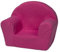 Velinda Kindersessel Mini-Sessel Kinderstuhl Relaxsessel Kuschelsessel Softsessel (Farbe: pink)