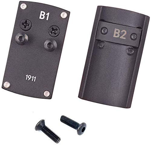 Tactical Area Optische Beretta 92 Glock 17 19 22 1911 Scope Pad Clip Adapterplatte, Glock Halterung für Red Dot Burris Sightmark Vortex Mini