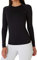 TCA Thermounterwäsche Damen Extra Warm - Thermo Unterwäsche für Sport - Thermoshirt Funktionsshirt Langarm - Kompressions Laufoberteil - Schwarz, M
