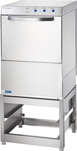 Lave Vaisselle Universel Inox avec Base et Doseur Détergent Panier 50 x 50 cm - Stalgast