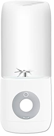 Maizoon Mini licuadora personal portátil para batidos exprimidor eléctrico recargable por USB batidora de frutas para el hogar con 3 cuchillas 1300 mah para oficina cocina 500 ml / 16,9 oz blanco