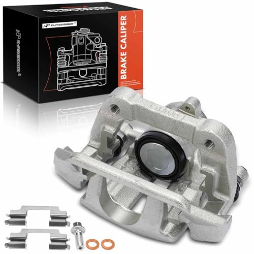A-Premium Disc Brake Caliper with Bracket Compatible with Volvo XC60 2010-2017 S60 2011-2018 XC70 2008-2016 S80 V60 V70 Rear Right Passenger Side
