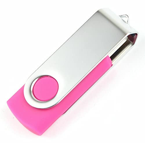 USB Flash Drive Memory Stick Fold Storage USB (4GB, Pink)