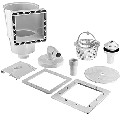 Sharplace Replacement Pool Skimmer Kit Wide Mouth Skimmer for Above Ground Pool Part