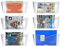 EasyPAG Klare Acryl Querformat A4 Zeitschriftenhalter Wand Zeitschriften Wandhalter Aktenablage Dokumentenhalter Hängend Magazin Organizer,6er-Pack