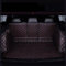 Full Wrap Leder Kofferraum Matte Für Audi A4 B9 Avant/Kombi 2015-2023,Auto Zubehör Innen Schutz Pad Wasser Beweis,D-Black Red