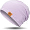 GXCROR Beanie Damen Mütze Herren Warm Slouch Beanie Mütze Unisex Weich Wintermütze Atmungsaktiv Mütze Damen Winter für Chemo, Skifahren, Laufen, Radfahren (Helles Lila)