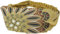 GURU SHOP Haarband, Kopfband, Bandana mit Farbenfrohem Mandala, Kopfbedeckung - Khaki, Herren/Damen, Baumwolle