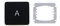 Un clavier noir pour clé avec clip blanc pour clavier US UK de remplacement pour Pro Retina A1707 A1706 A1708