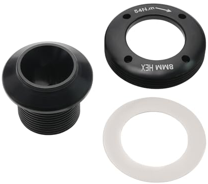 EMSea 1 Juego De Pernos De Brazo De Manivela De Bicicleta Extractor De Pernos De Aleación De Aluminio Autoextraíble M18/M30 Compatible con SRAM NX GX Force XX1 Negro